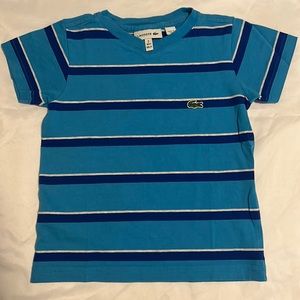 Lacoste Striped Short Sleeve Shirt